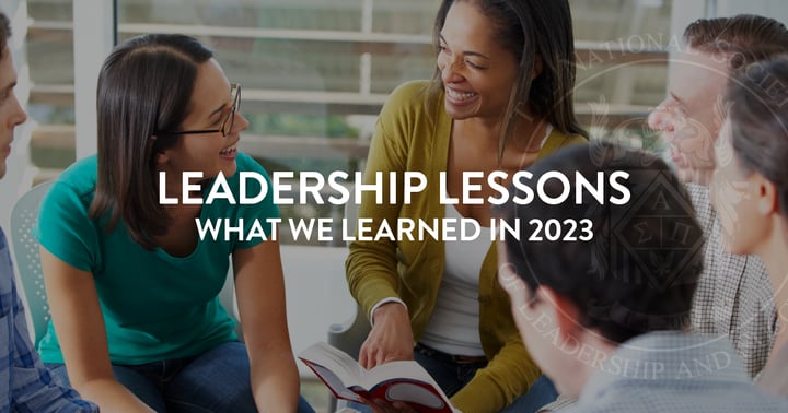 Leadership Lessons We Learned in 2023 | NSLS Blog