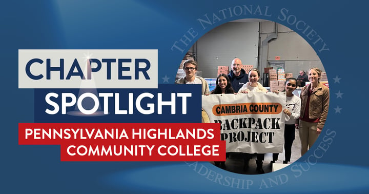 NSLS Chapter Spotlight: Pennsylvania Highlands Community College