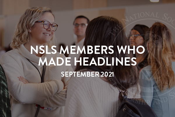 NSLS Members in the News September 2021