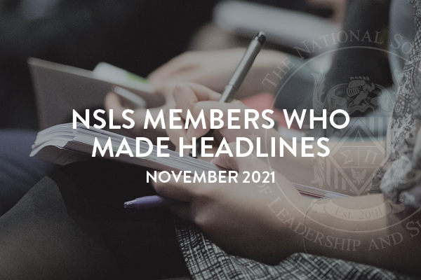 NSLS Member in the News November 2021