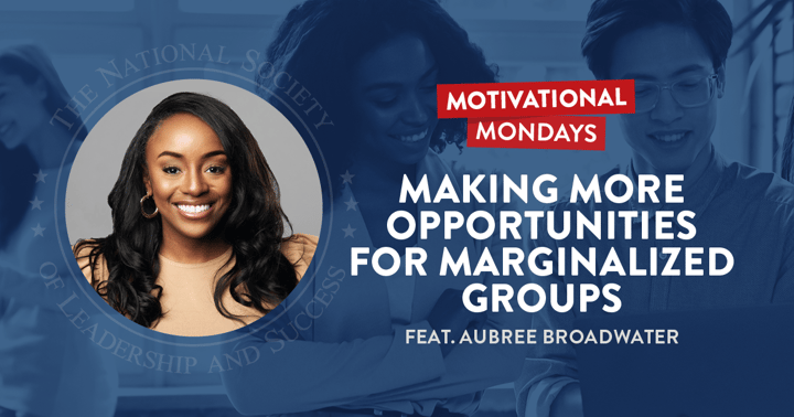 Motivational Mondays Podcast: Making More Opportunities for Marginalized Groups Featuring Aubree Broadwater