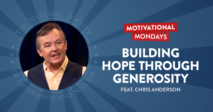 Building Hope Through Generosity (Feat. Chris Anderson)