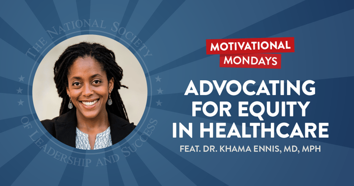 Advocating for Equity in Healthcare (Feat. Dr Khama Ennis, MD, MPH)