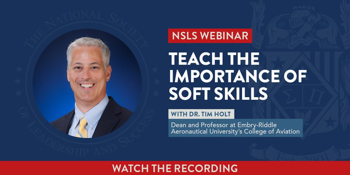 NSLS Webinar: Teach the Importance of Soft Skills - Watch the Recording